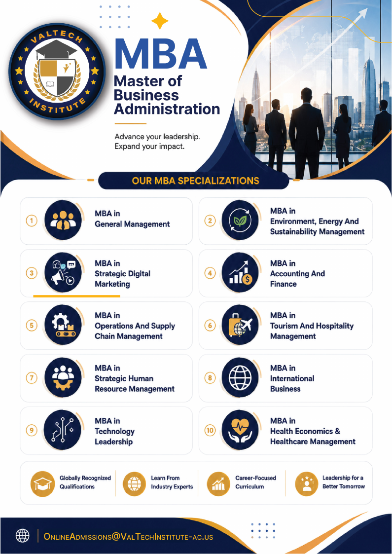 MBA brochure preview